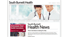 Desktop Screenshot of health.southburnett.com.au